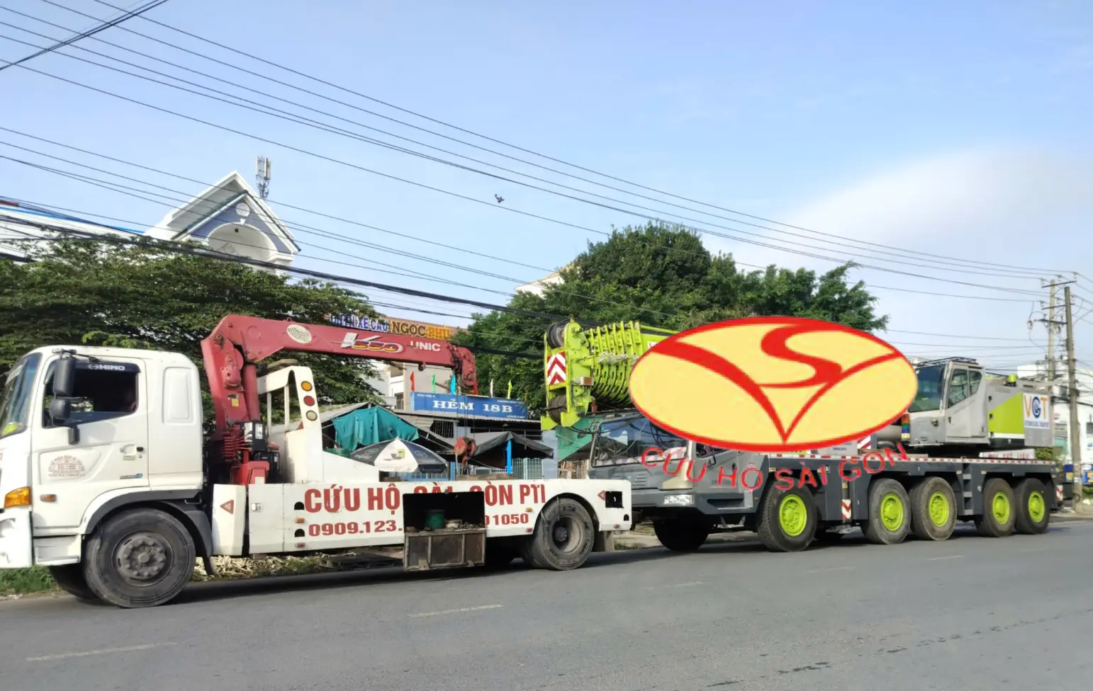Cứu hộ ô tô khu vực liên tỉnh miền Tây